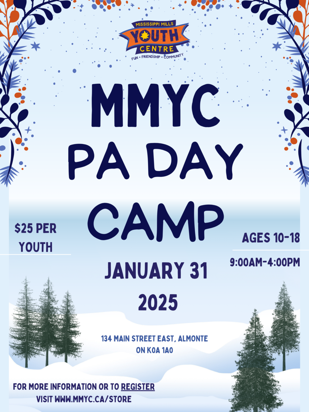 PA DAY CAMP