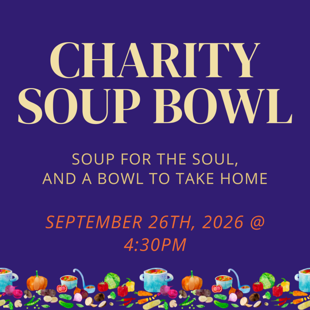 Charity Soup Bowl - 4:30PM Seating