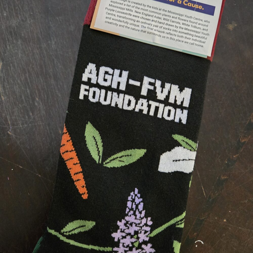 MMYC X Almonte General Hospital Fairview Manor Foundation Socks